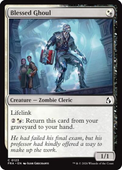 Blessed Ghoul (Reality Fracture) Near Mint Foil