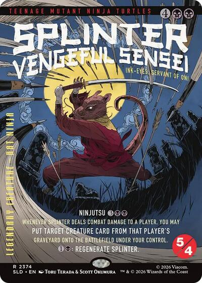 Splinter  Vengeful Sensei   Ink Eyes  Servant of Oni|1|0|0.00