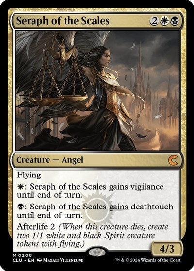 Seraph of the Scales (Ravnica: Clue Edition) Light Play
