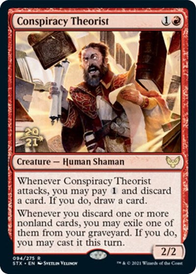Conspiracy Theorist (Promos: Prerelease Cards) Light Play Foil