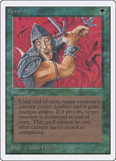 Berserk (Unlimited) Heavy Play