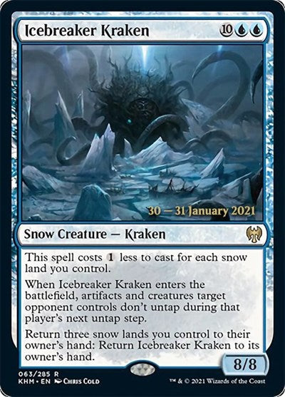 Icebreaker Kraken (Promos: Prerelease Cards) Light Play Foil