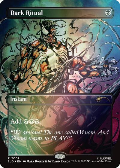 Dark Ritual (2001) (Rainbow Foil) (Secret Lair) Near Mint Foil