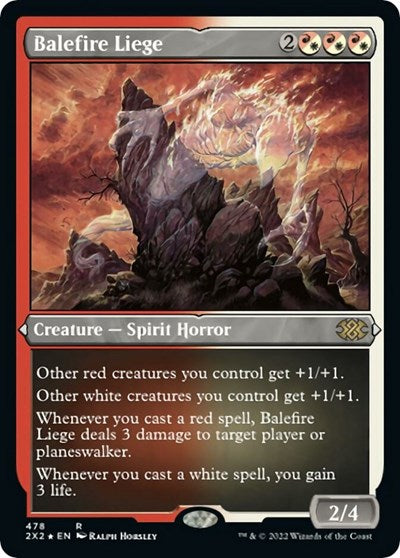 Balefire Liege (Foil Etched) (Double Masters 2022) Near Mint Foil