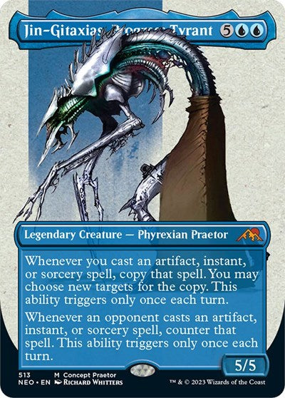 Jin-Gitaxias, Progress Tyrant (Concept Praetor) (Phyrexia: All Will Be One) Near Mint