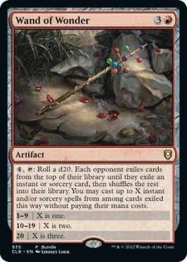 Wand of Wonder (CLB Bundle) (Promos: Unique and Miscellaneous) Light Play Foil