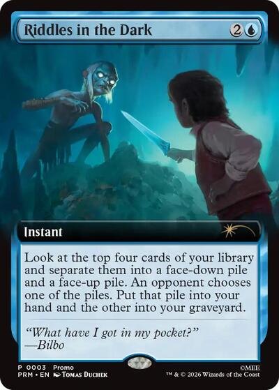 Riddles in the Dark (Extended Art) (Promo Pack: The Hobbit) Light Play