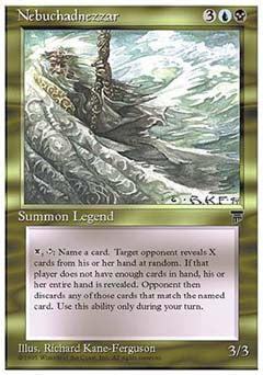 Nebuchadnezzar (Chronicles) Medium Play