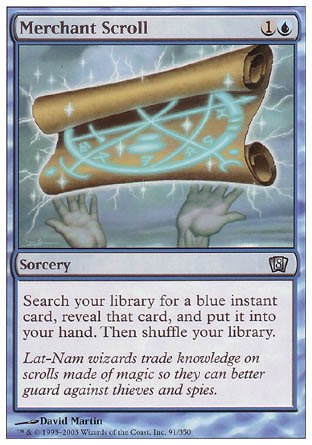 Merchant Scroll (8th Edition) Light Play