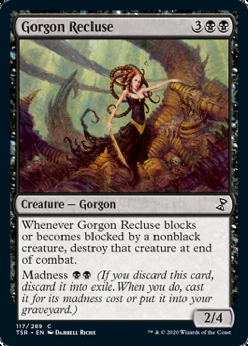 Gorgon Recluse (Time Spiral Remastered) Light Play Foil