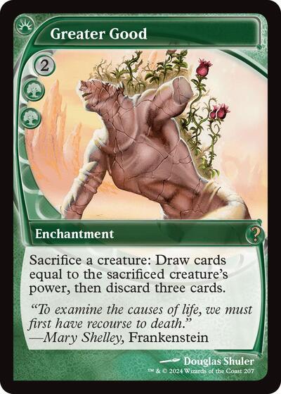 Greater Good (Future Sight) (Mystery Booster 2) Light Play Foil