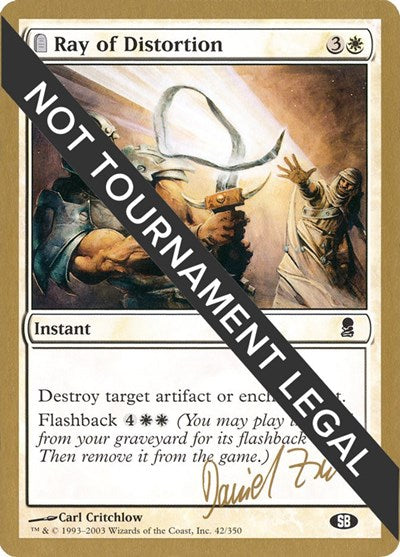 Ray of Distortion - 2003 Daniel Zink (ODY) (SB) (World Championship Decks) Light Play