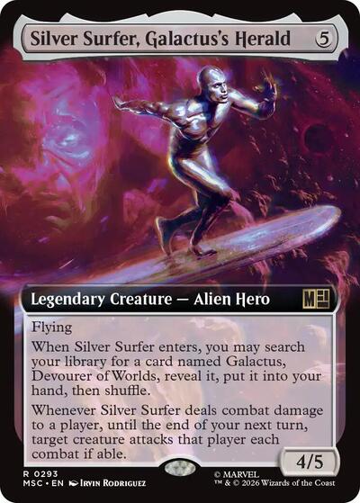 Silver Surfer  Galactus s Herald  Extended Art|1|0|0.00