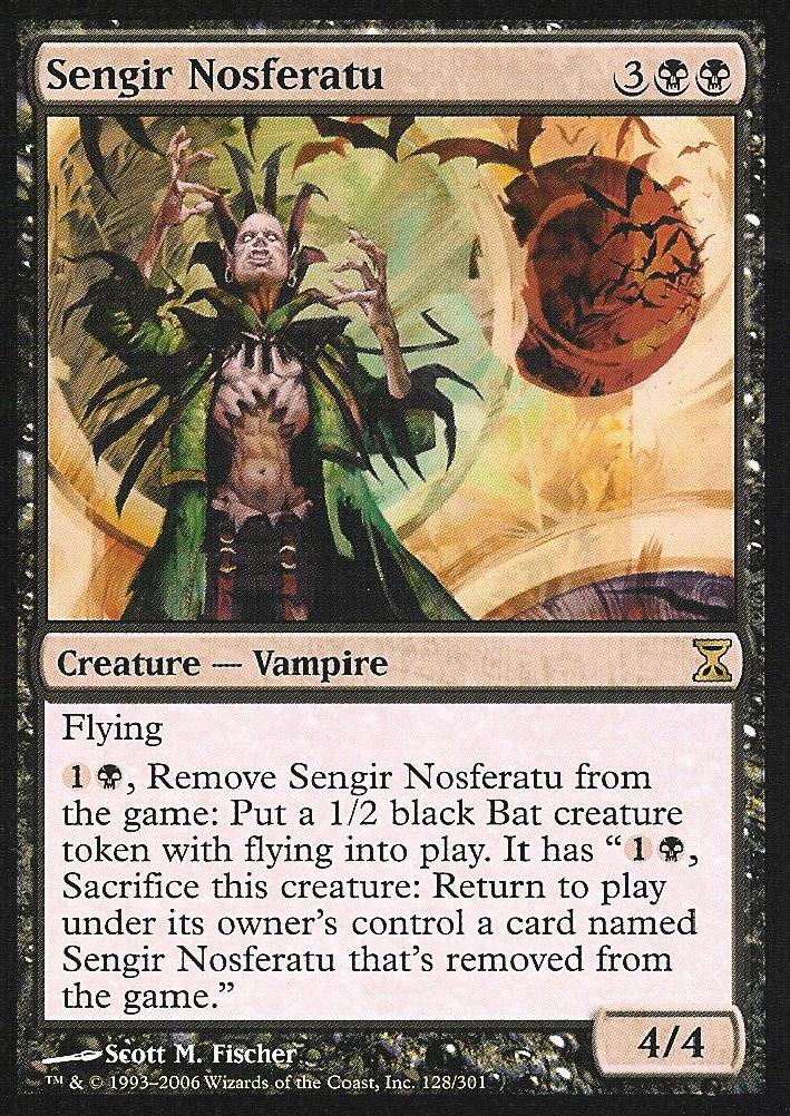 Sengir Nosferatu (Time Spiral) Heavy Play