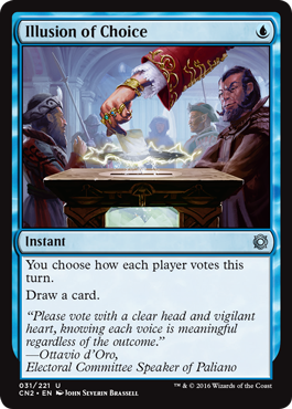 Illusion of Choice (Conspiracy: Take the Crown) Near Mint
