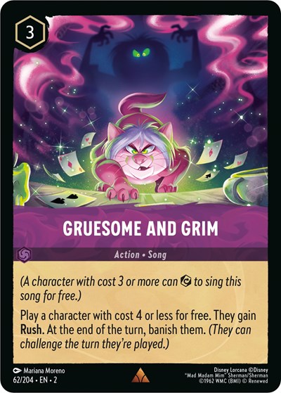 Gruesome and Grim (Rise of the Floodborn) Near Mint Cold Foil