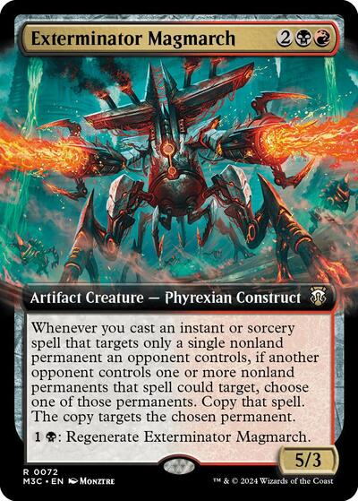 Exterminator Magmarch (Extended Art) (Commander: Modern Horizons 3) Near Mint