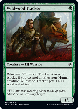 Wildwood Tracker (Throne of Eldraine) Light Play