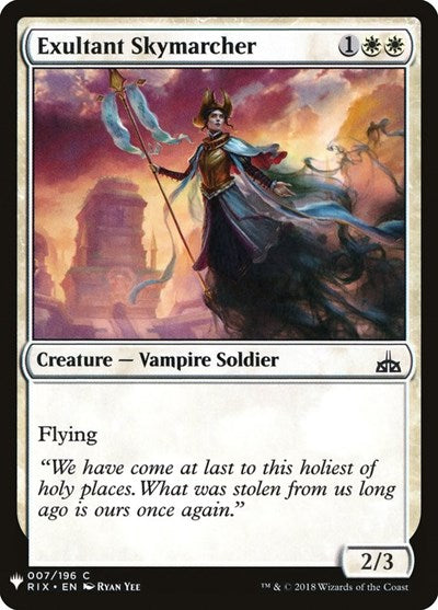 Exultant Skymarcher (Mystery Booster) Near Mint