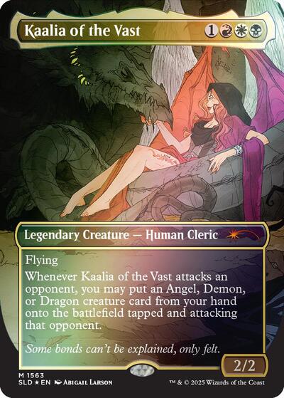 Kaalia of the Vast (Rainbow Foil) (Secret Lair) Near Mint Foil