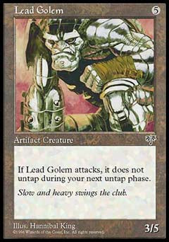 Lead Golem (Mirage) Medium Play