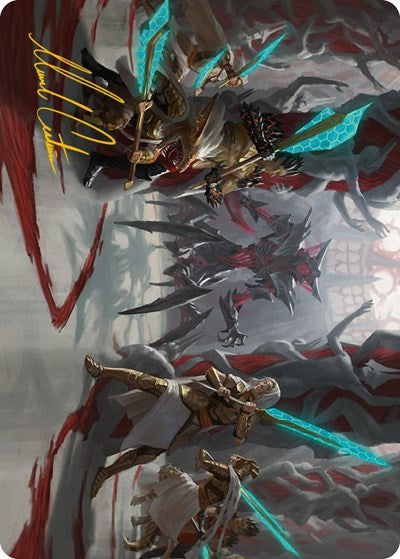 Goldwardens  Gambit Art Card  Gold Stamped Signature|0|0|0.00