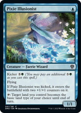 Pixie Illusionist (Dominaria United) Medium Play Foil