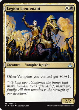 Legion Lieutenant (Rivals of Ixalan) Medium Play