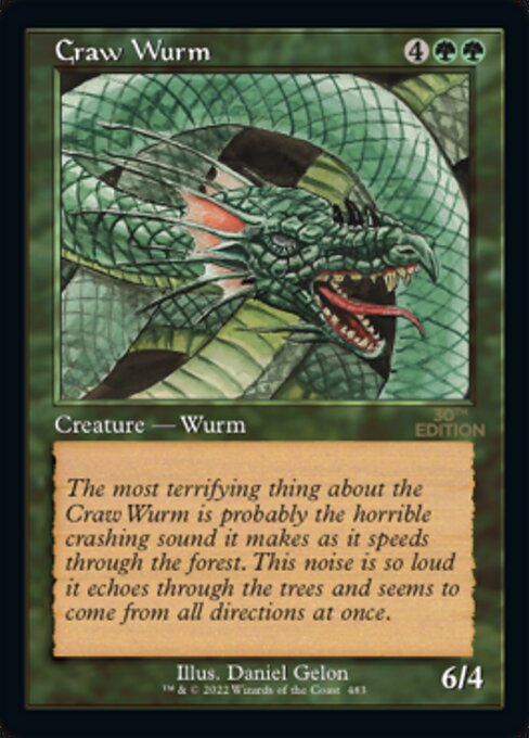 Craw Wurm  Retro Frame|0|0|0.00