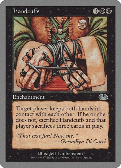 Handcuffs (Unglued) Medium Play