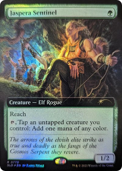 Jaspera Sentinel (Extended Art) (Secret Lair) Light Play Foil