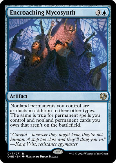 Encroaching Mycosynth (Phyrexia: All Will Be One) Near Mint Foil