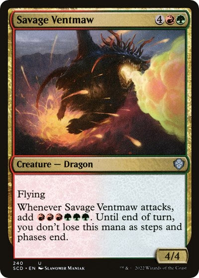 Savage Ventmaw (Commander 2022 Starter Decks) Near Mint