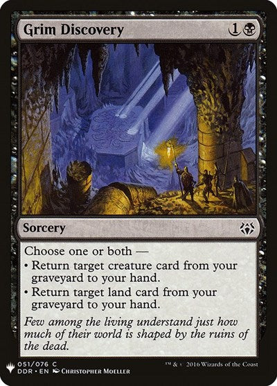 Grim Discovery (Mystery Booster) Light Play