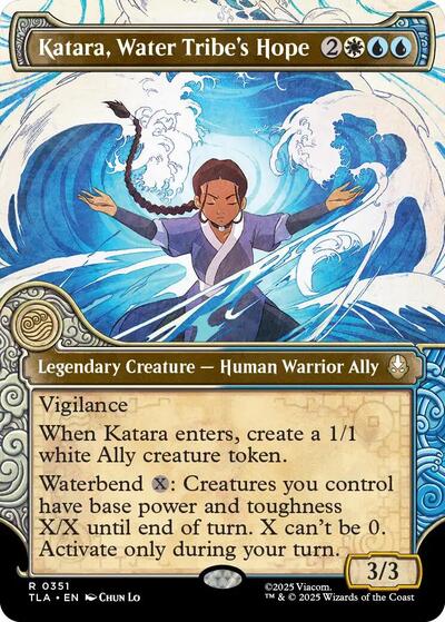 Katara, Water Tribe's Hope (Showcase) (Avatar: The Last Airbender) Near Mint
