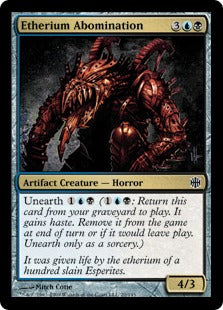 Etherium Abomination (Alara Reborn) Light Play