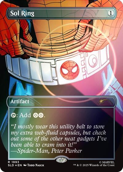 Sol Ring (1993) (Rainbow Foil) (Secret Lair) Near Mint Foil