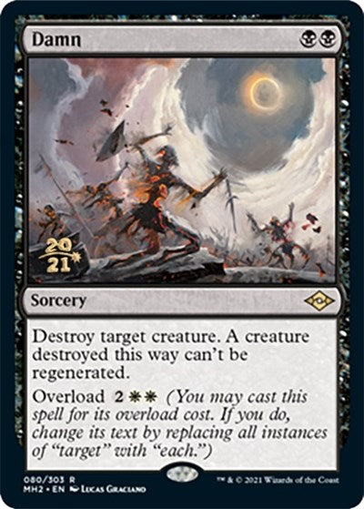 Damn (Promos: Prerelease Cards) Light Play Foil