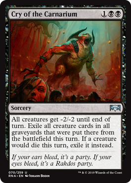 Cry of the Carnarium (Ravnica Allegiance) Near Mint Foil