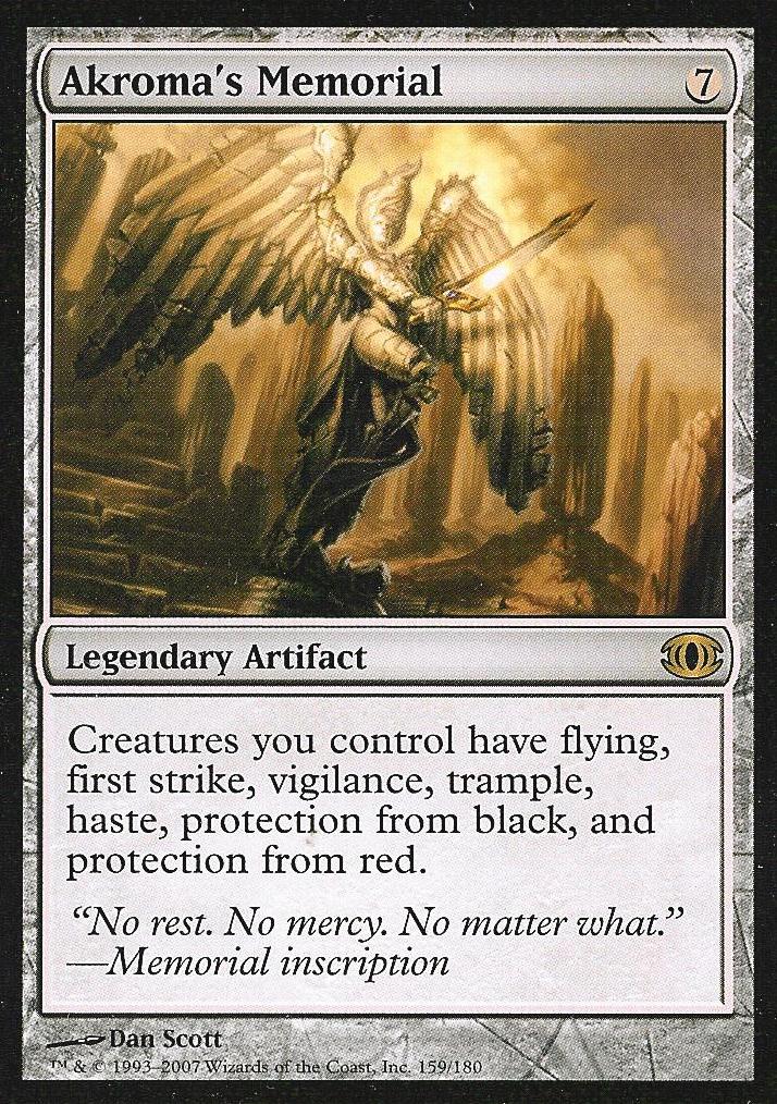 Akroma's Memorial (Futuresight) Medium Play Foil