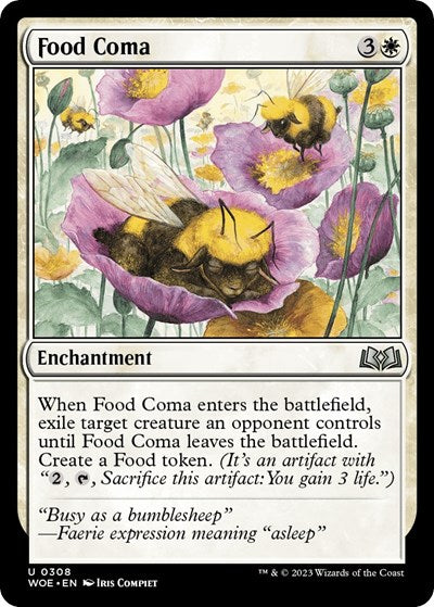 Food Coma (Wilds of Eldraine) Light Play