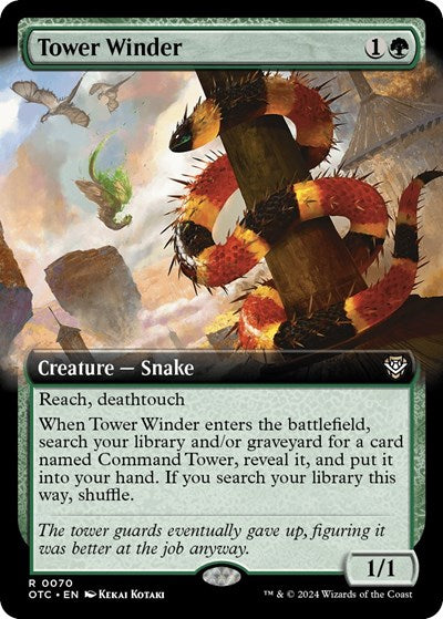 Tower Winder (Extended Art) (Commander: Outlaws of Thunder Junction) Near Mint