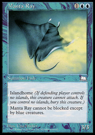 Manta Ray (Weatherlight) Medium Play