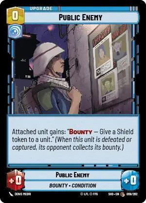 Public Enemy (Shadows of the Galaxy) Near Mint Foil