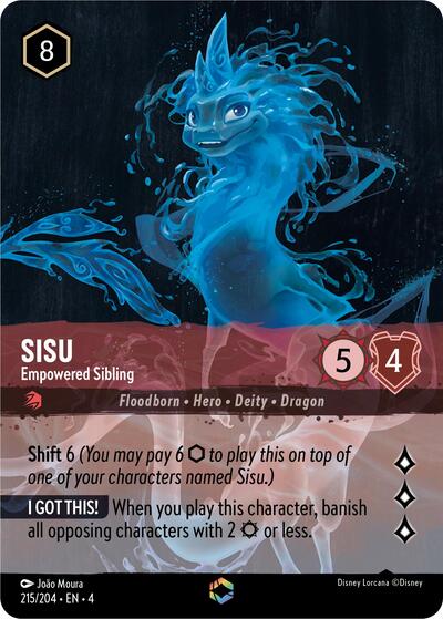 Sisu - Empowered Sibling (Enchanted) (Ursula's Return) Near Mint Holofoil