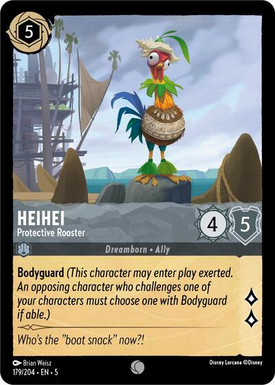 HeiHei - Protective Rooster (Shimmering Skies) Near Mint Cold Foil