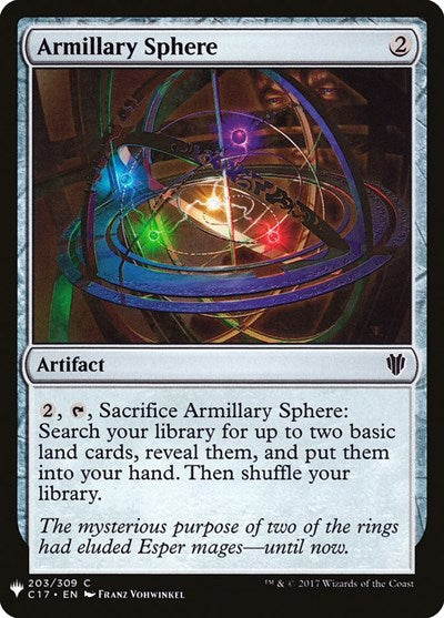 Armillary Sphere (Mystery Booster) Near Mint