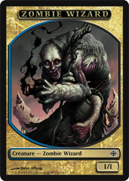 Zombie Wizard (Token) (Alara Reborn) Light Play