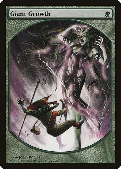 Giant Growth (Promos: Magic Player Rewards) Medium Play