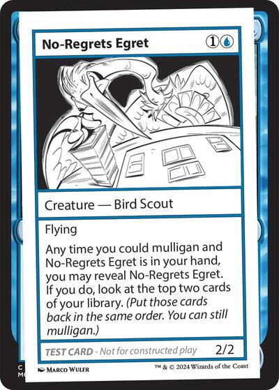 No Regrets Egret|7|0|0.00